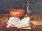 Hirst, Claude Raguet A Book of British Classics oil painting artist